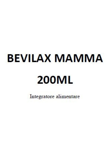 BEVILAX MAMMA 200ML