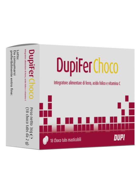 DUPIFER CHOCO 18CHOCO TABS