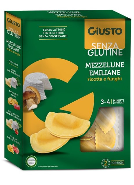 GIUSTO S/G Mezzelune Fun/R250g