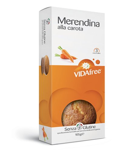 VIDAFREE Merendina Carota3x35g