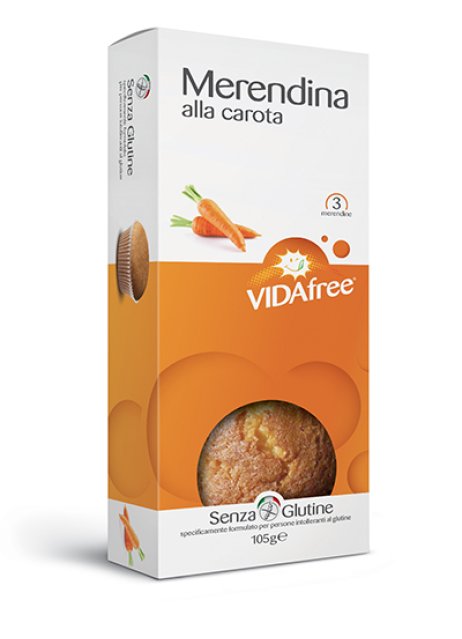 VIDAFREE Merendina Carota3x35g