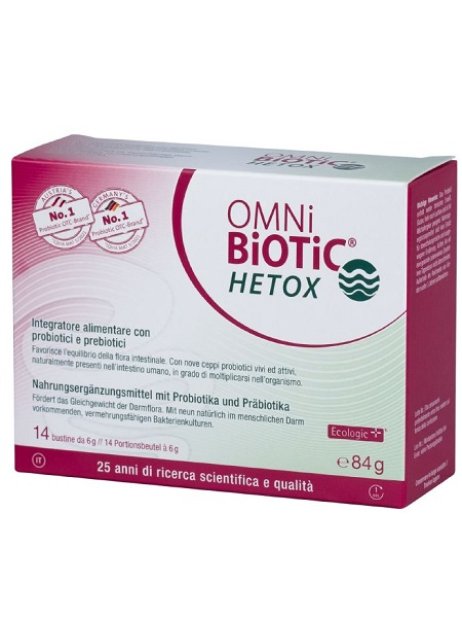 Omni Biotic Hetox 14 Bustine