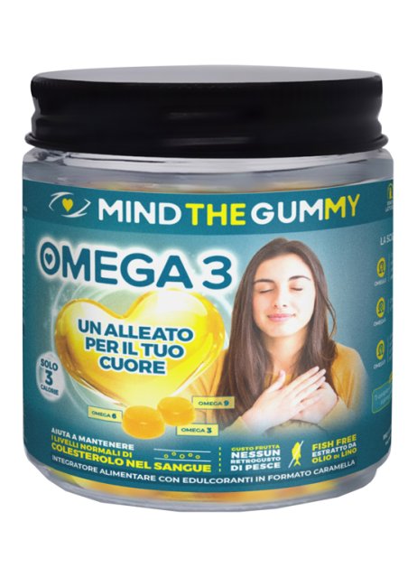 MIND THE GUMMY Omega3 30Past.