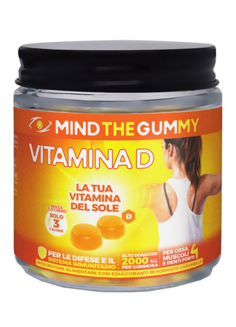 MIND THE GUMMY Vit.D 30Past.