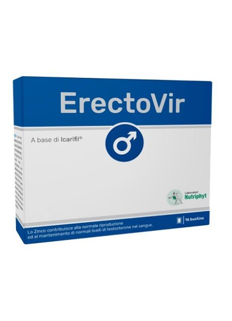 Erectovir 16 bustine - Integratore Alimentare Per l\'Equilibrio del Testosterone