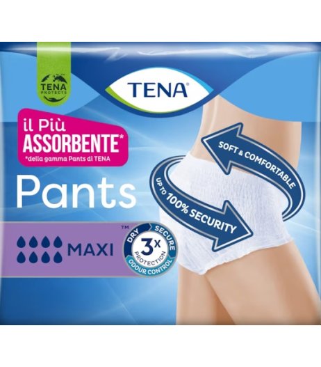 TENA PANTS MAXI M 8PZ 4532