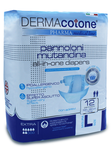 DERMACOTONE Pann.Mut.L 12pz