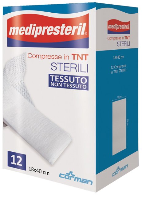 MEDIPRESTERIL COMPR TNT 18X40