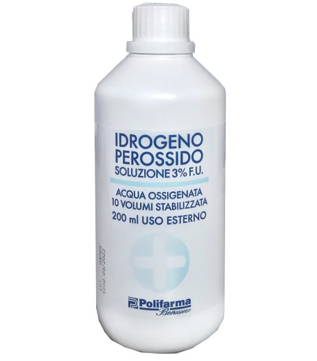 PEROSSIDO IDROGENO 3% 200M POLIF