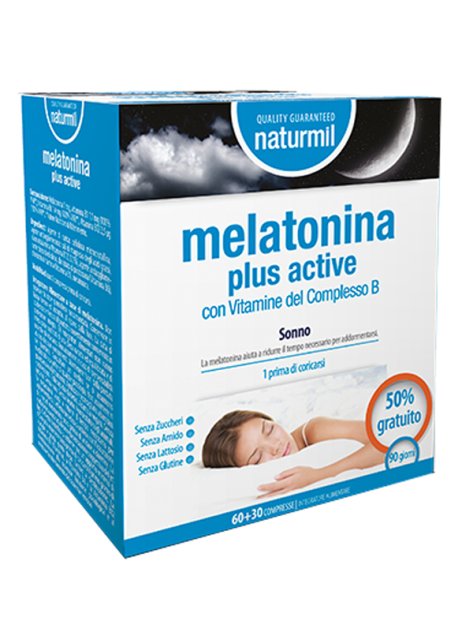 NATURMIL MELATONINA PLUS ACTIV