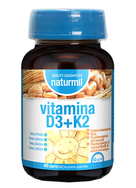 NATURMIL VITAMINA D3+K2 60CPR