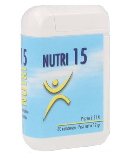 NUTRI 15 INTEGRAT 60CPR 16,4G