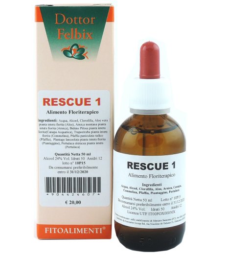 RESCUE 1 GTT 50ML EURONATUR