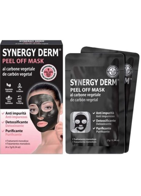 SYNERGY DERM PEEL OFF MASK 4PZ