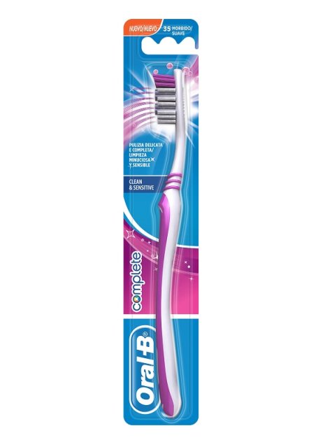 ORAL-B 1-2-3 SHINY CLEAN 40MED