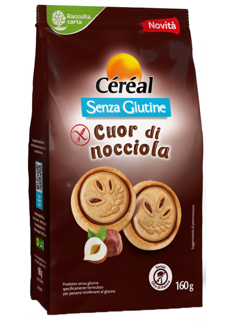 CEREAL Cuor Nocciola 160g