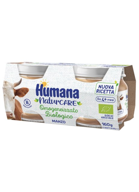 OMO HUMANA Manzo*2x80g