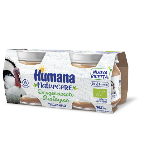 HUMANA OMOG TACCHINO BIO 2X80G