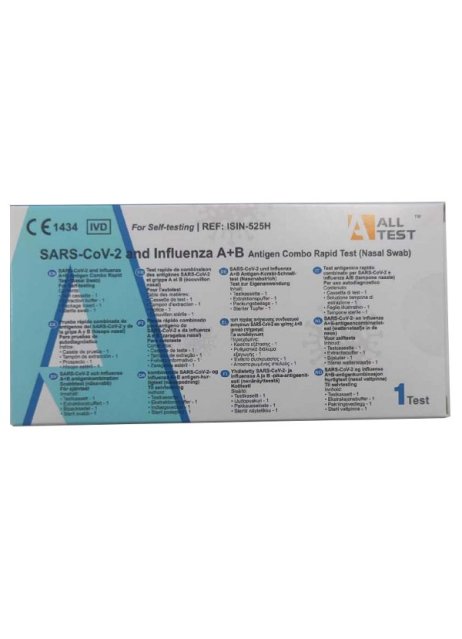 TEST ANTIGENICO INFL/COV AUTO 1P