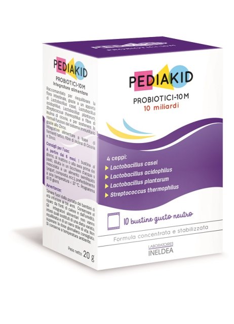 PEDIAKID PROBIOTICI 10M 10BUST