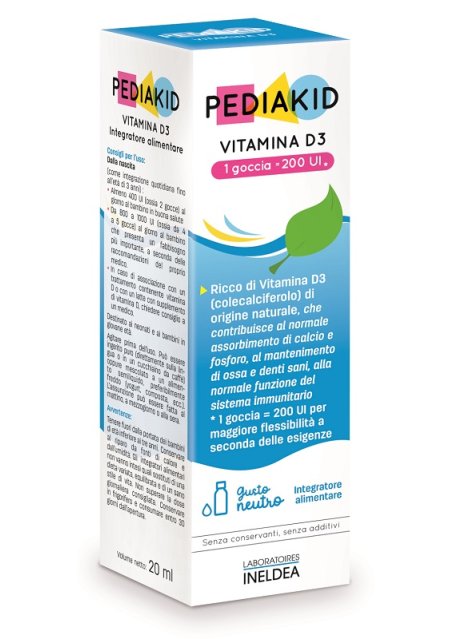 PEDIAKID Vit.D3 200UI 20ml