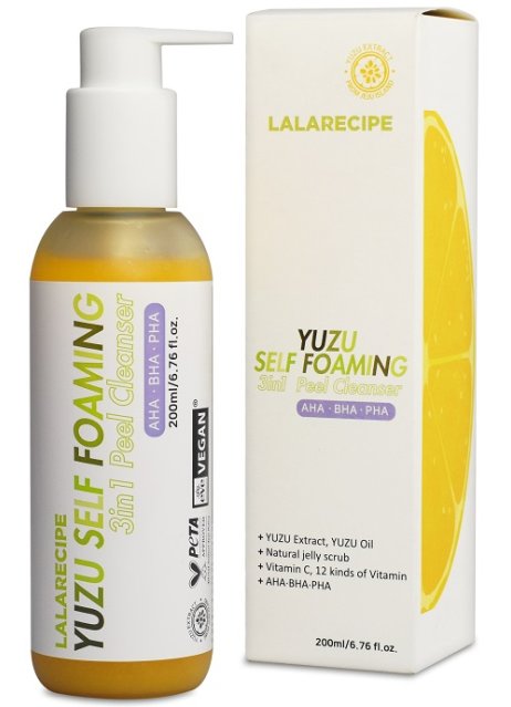 LALARECIPE YUZU SELF FOAM 3IN1