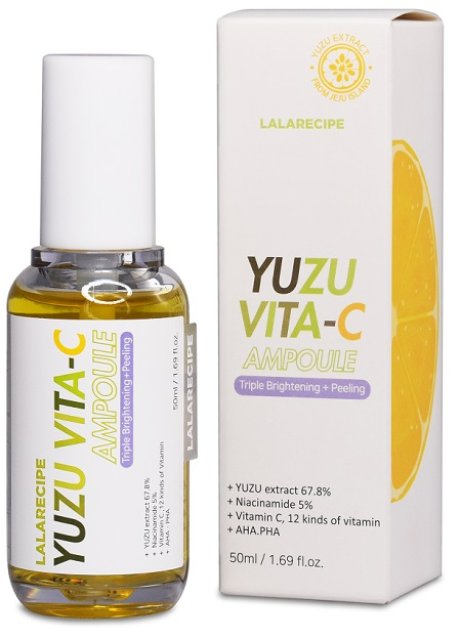 LALARECIPE YUZU VITA C AMPOULE