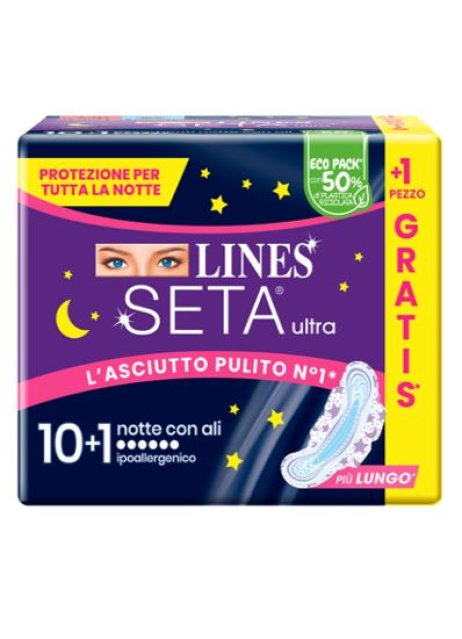 LINES SETA ULTRA NOTTE CP 10+1