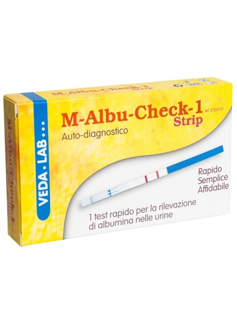 M-ALBU-CHECK-1 Strip 1pz