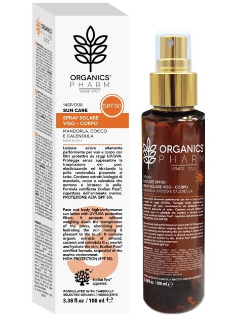 ORG PH SPRAY SOLARE V/C SPF50