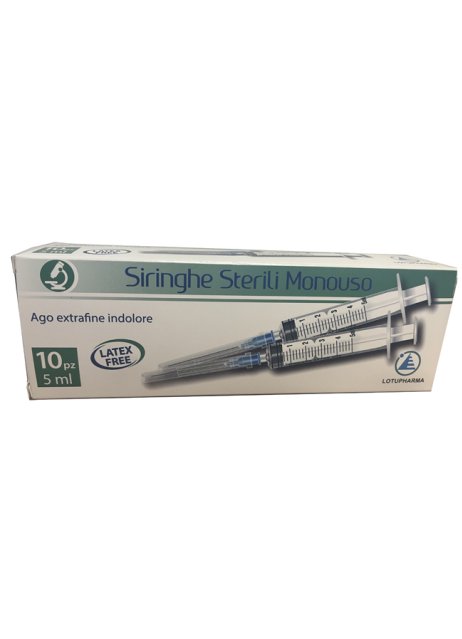 LOTUPHARMA SIRINGA 5ML 10PZ