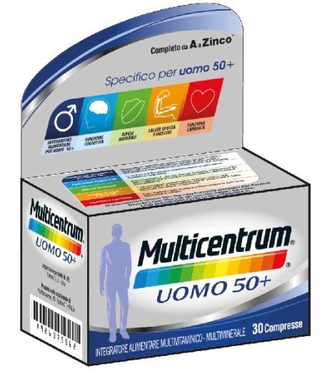 MULTICENTRUM UOMO 50+ 30CPR