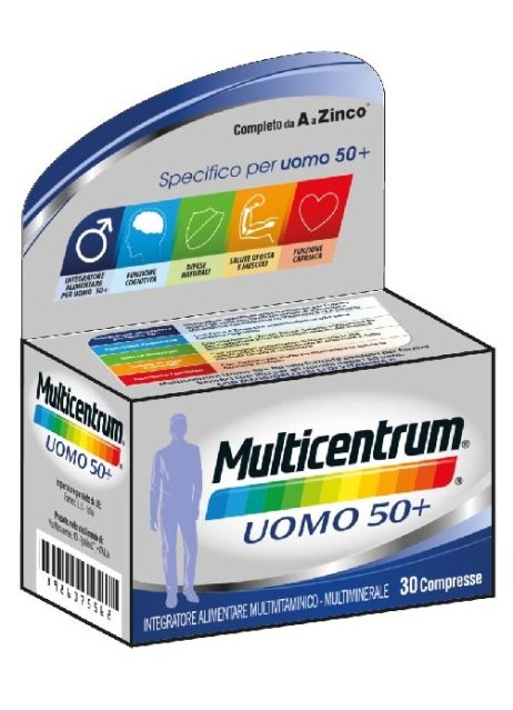 MULTICENTRUM UOMO 50+ 30CPR