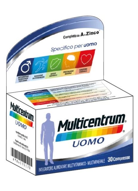 MULTICENTRUM UOMO 30CPR