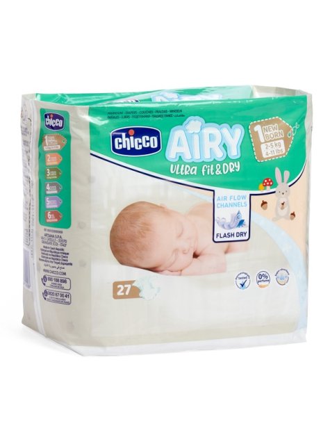 CH AIRY NEWBORN PANNOLINO 27PZ