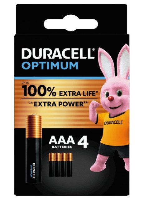 DURACELL OPTIMUM AAA B4*4pz