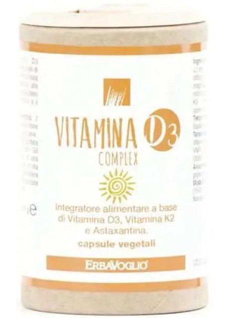 VITAMINA D3 COMPLEX 60CPS