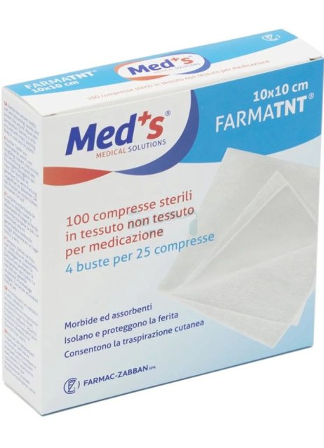 MEDS TNT GARZA 10X10CM 100PZ