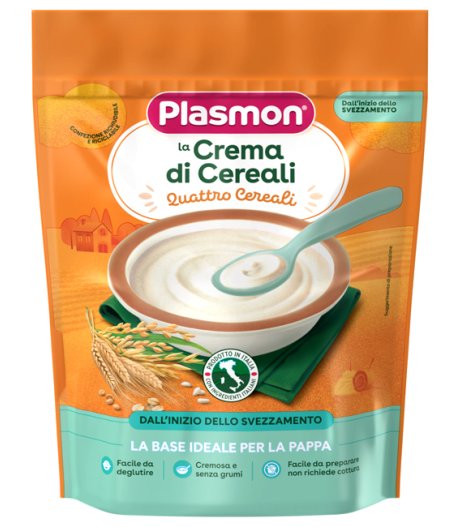 PLASMON CEREALI CREMA 4CRL200G