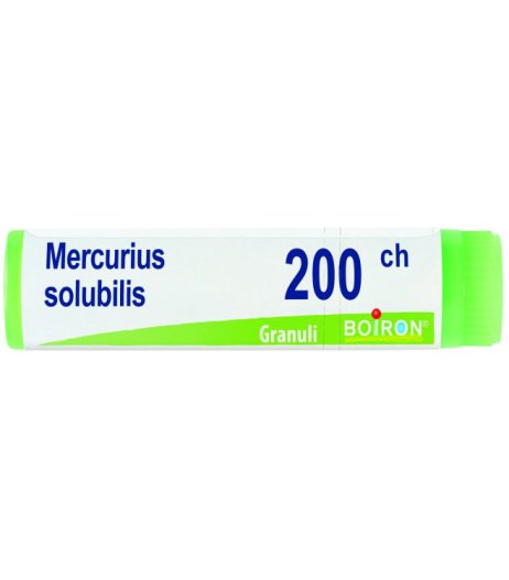 MERCURIUS SOLUB 200CH GL BOIRON