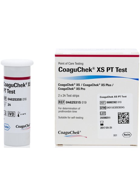 COAGUCHEK XS pT Test 48 Strips