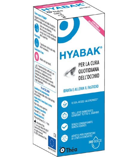 HYABAK SOLUZIONE OFTALMICA10ML