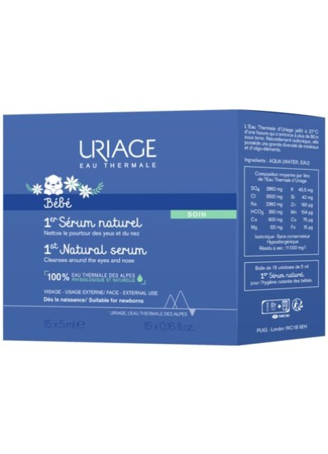 URIAGE BEBE SIERO FISIO 15X5ML