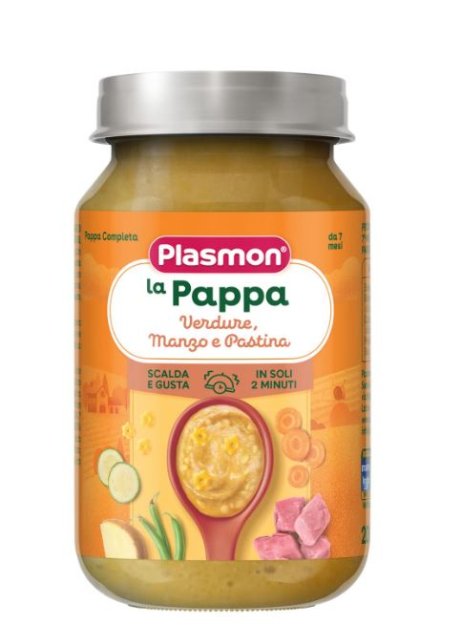 PLASMON La Pappa Verd/Manzo200