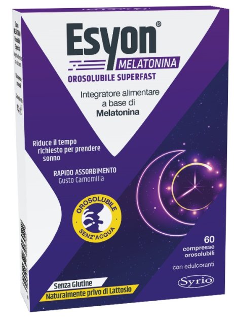 ESYON Melatonina 60 Cpr Orosol