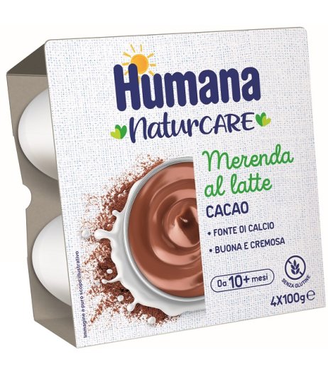 HUMANA MERENDA CACAO 4X100G