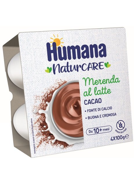 HUMANA MERENDA CACAO 4X100G