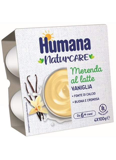 HUMANA Mer.Vaniglia*4x100g