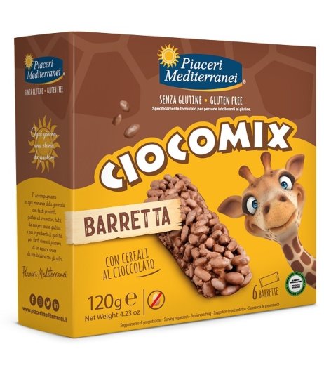 PIACERI MEDIT CIOCOMIX BAR120G