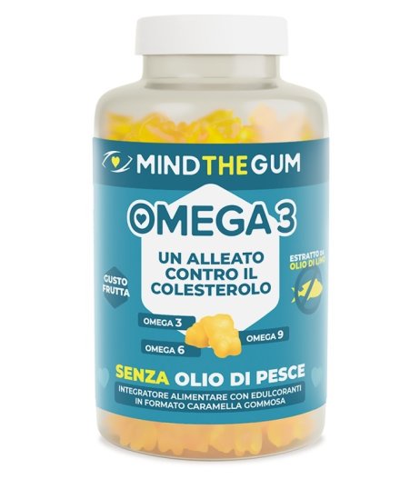 MIND THE GUM OMEGA 3 60PAST GO